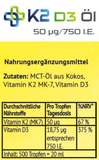 Vitamin K2 / D3 Öl